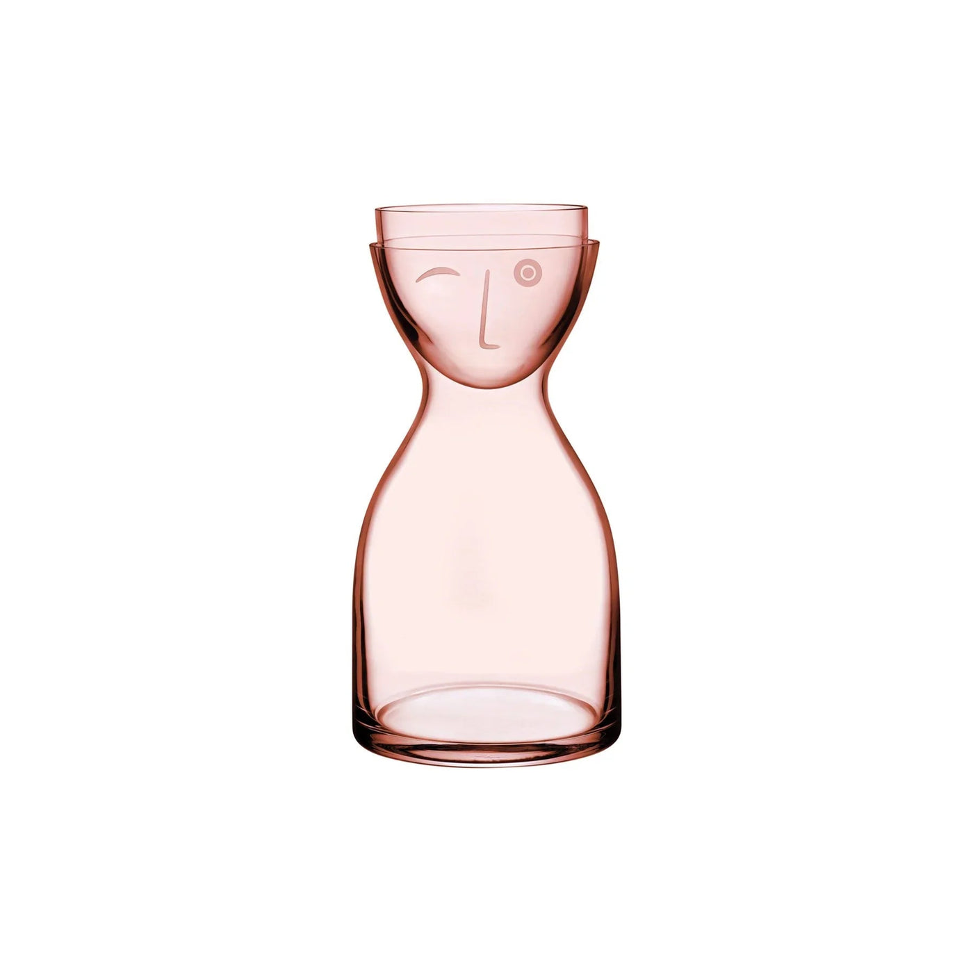 Mr. & Mrs. Night Water Set Short Dusty Rose