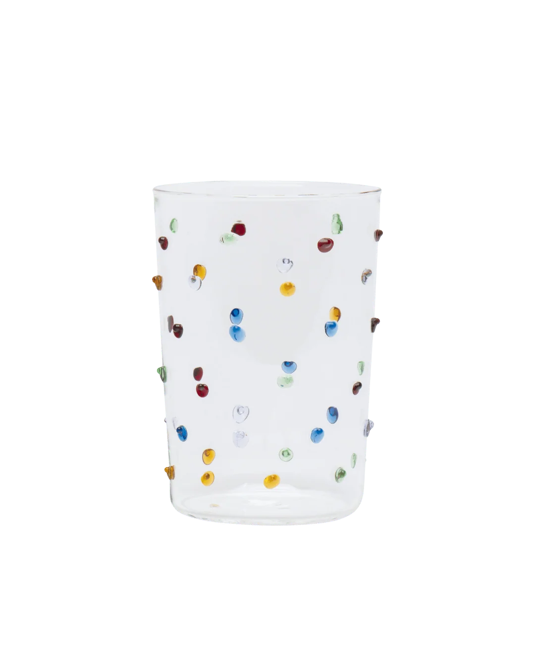 Multicolored Pom Tumbler - Set of Four
