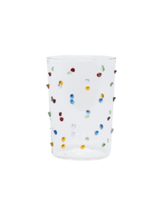 Multicolored Pom Tumbler - Set of Four