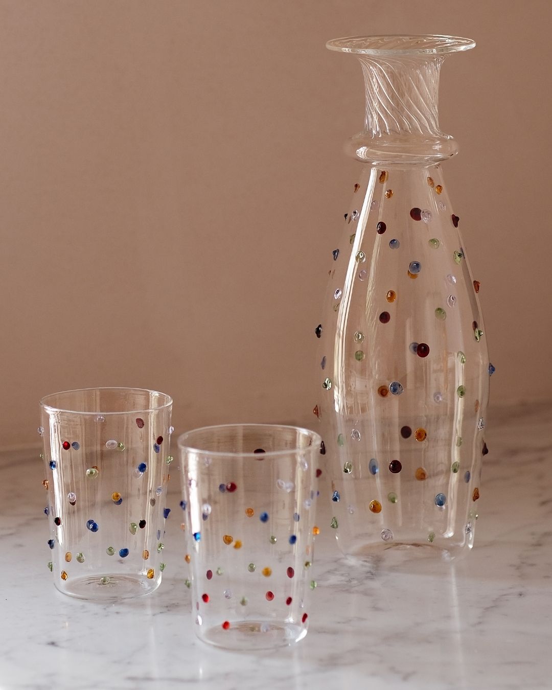 Multicoloured Pom Tumbler by Issy Granger