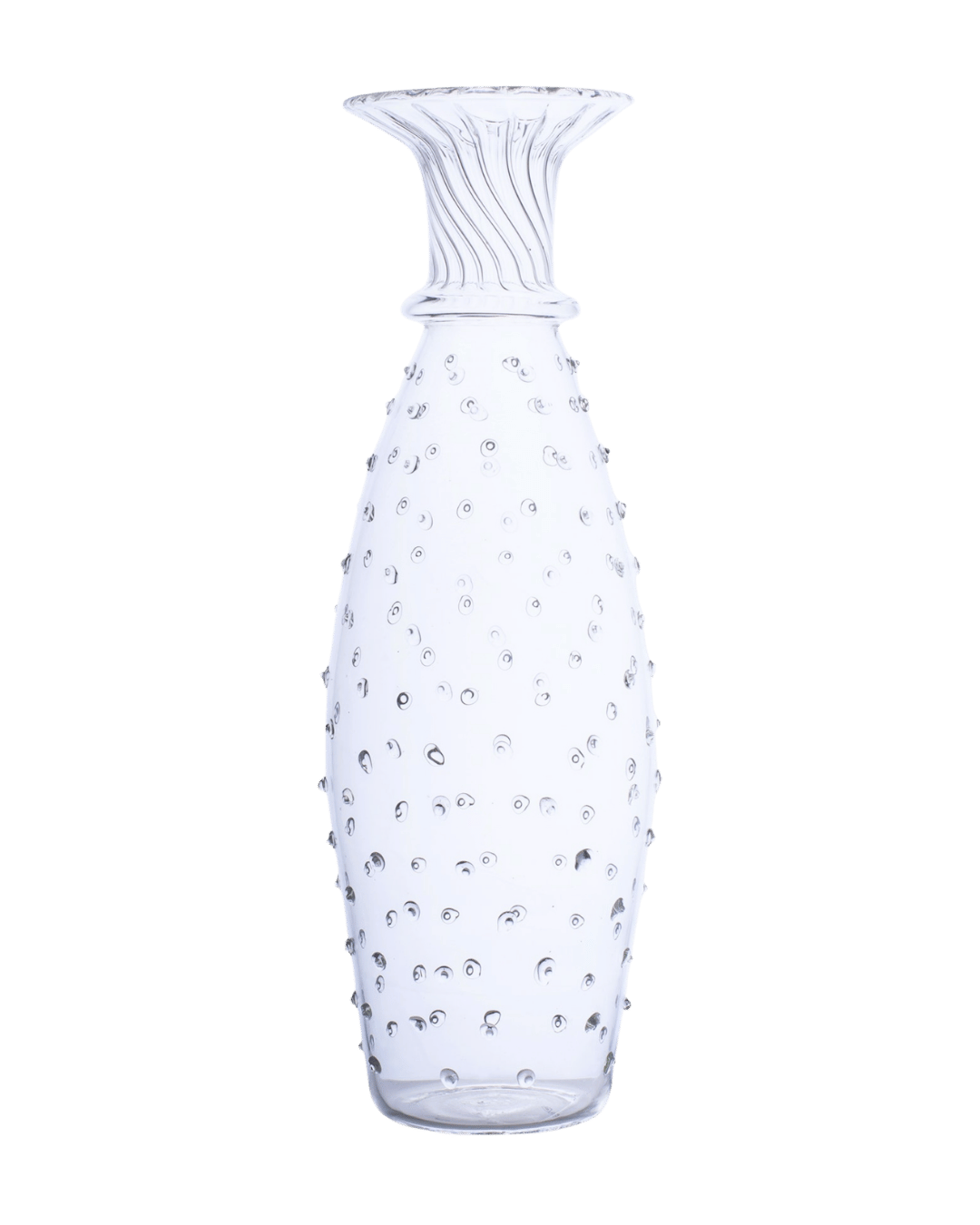 Clear Pom Glass Carafe