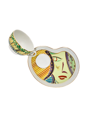 Tea Cup and Petit Four Portrait (set of 2)