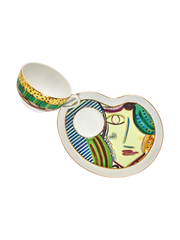Tea Cup and Petit Four Portrait (set of 2)