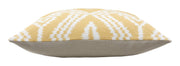 Schumacher Asaka Ikat Yellow Pillows