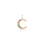 Puffy Letter Charm