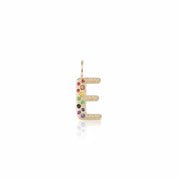 Puffy Letter Charm