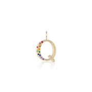 Puffy Letter Charm