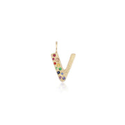 Puffy Letter Charm