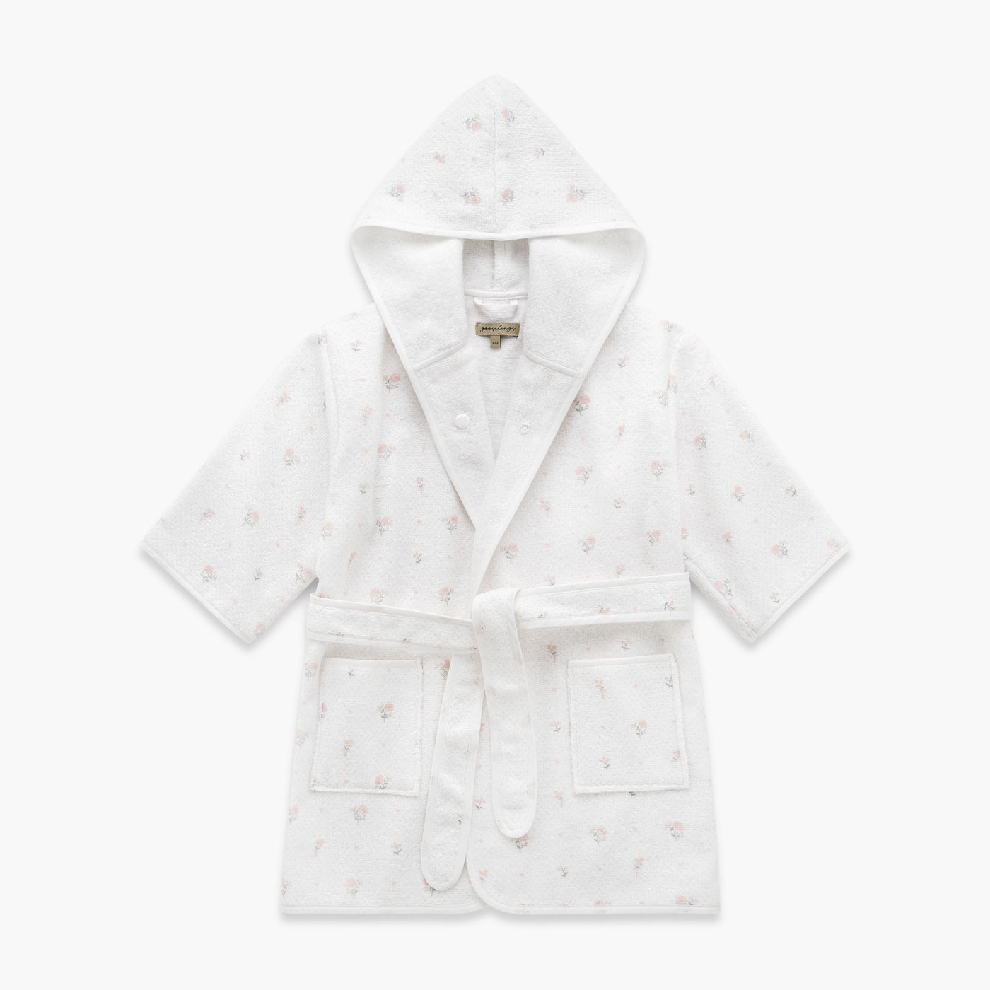 Ditsy Floral Bathrobe - Pink