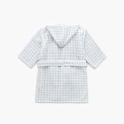 Picnic Gingham Bathrobe - Blue