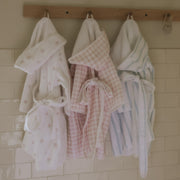 Picnic Gingham Bathrobe - Pink