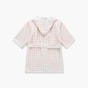 Picnic Gingham Bathrobe - Pink