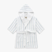 Seaside Stripes Bathrobe - Ocean