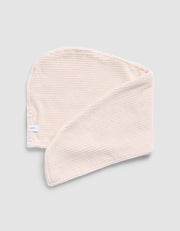 Ribbed Terry Hair Towel