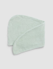 Ribbed Terry Hair Towel
