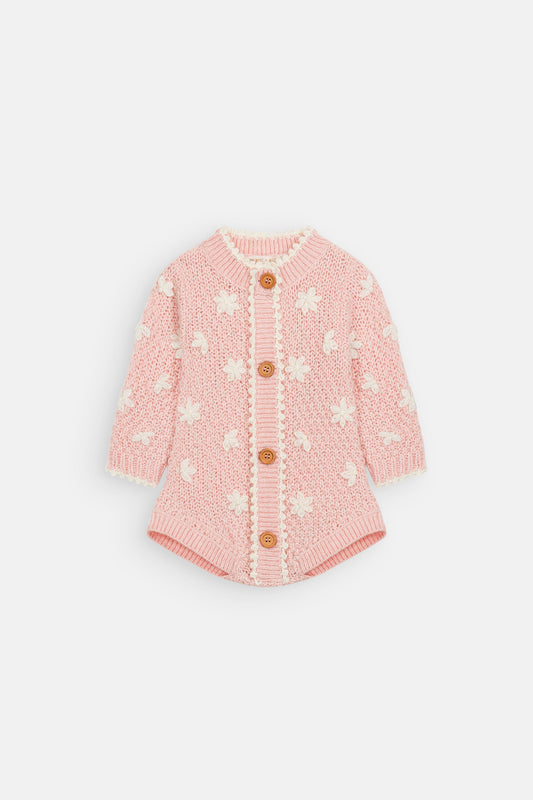Lilia Baby Romper in Blush