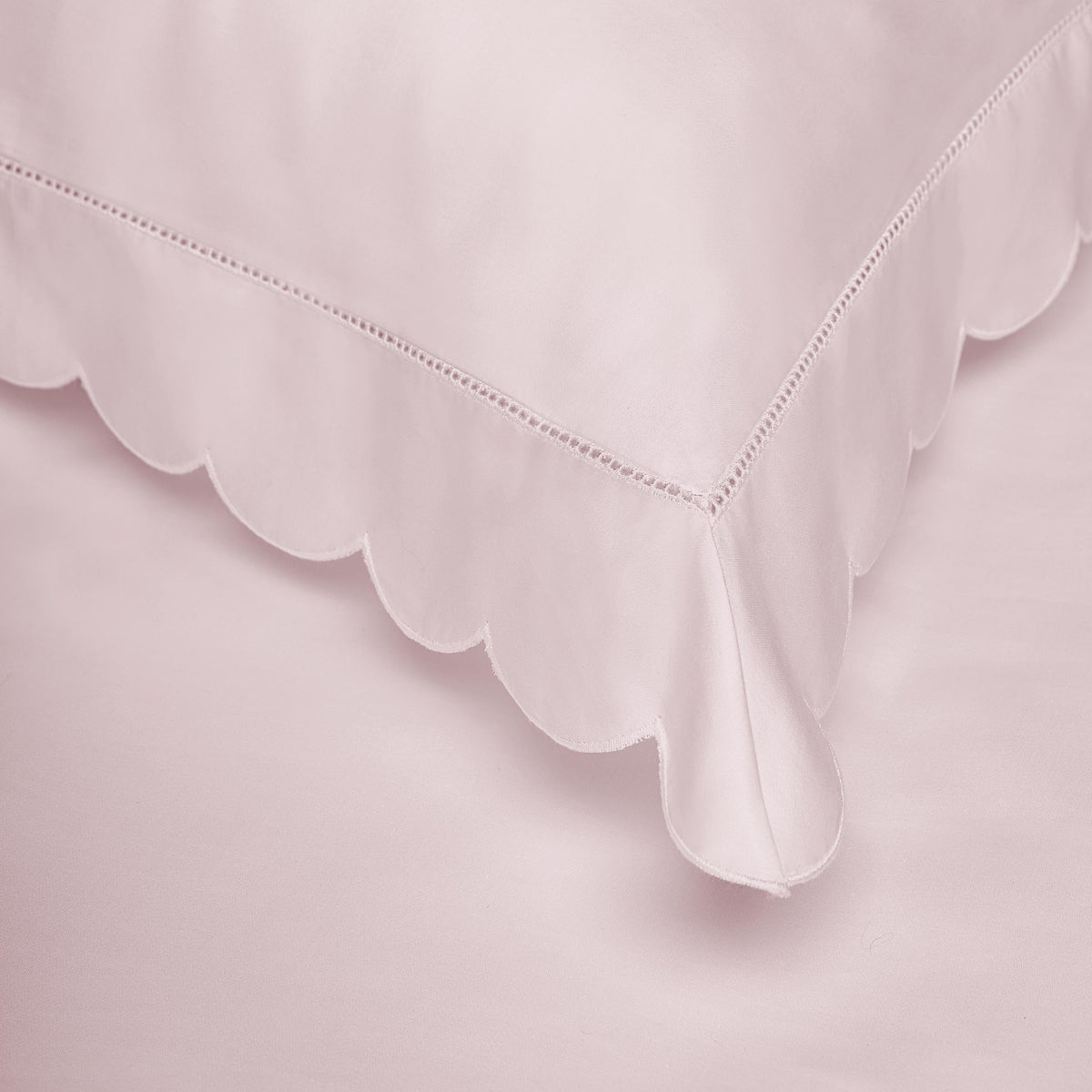 Scalloped Starlight Baby Duvet - Rose