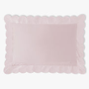 Scalloped Starlight Toddler Pillow - Rose