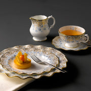 Royal Peony Blue - Salad (Dessert) Plate