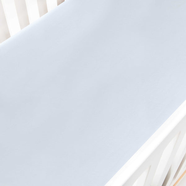 Solid Crib Sheet - Blue