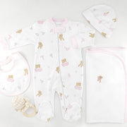 Pet Spa Printed Set 4 Pieces | Baby Girl