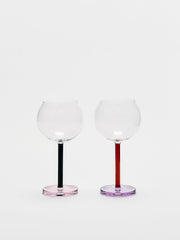 Bilboquet Wine Glass Set
