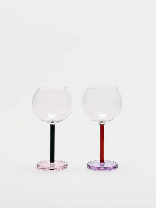 Bilboquet Wine Glass Set