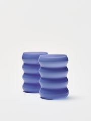 Opaque Ripple Cup Set