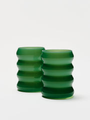 Opaque Ripple Cup Set
