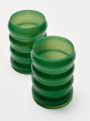 Opaque Ripple Cup Set