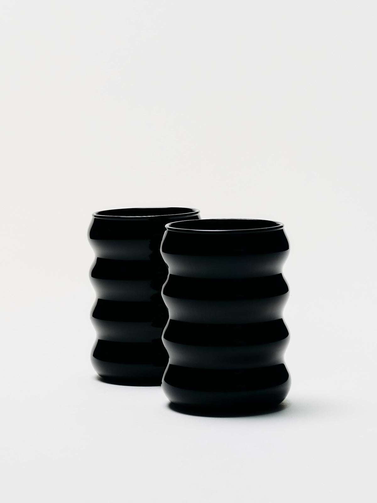 Opaque Ripple Cup Set