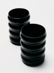 Opaque Ripple Cup Set