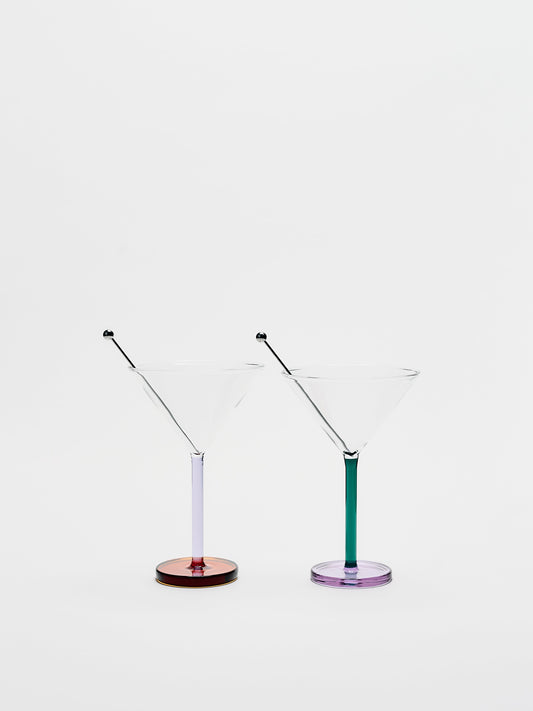 Piano Cocktail Glass Set