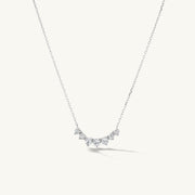 Petite Graduating Diamond Necklace