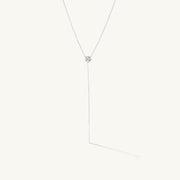 Pierced Diamond Lariat
