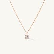 Asscher Pendant Necklace
