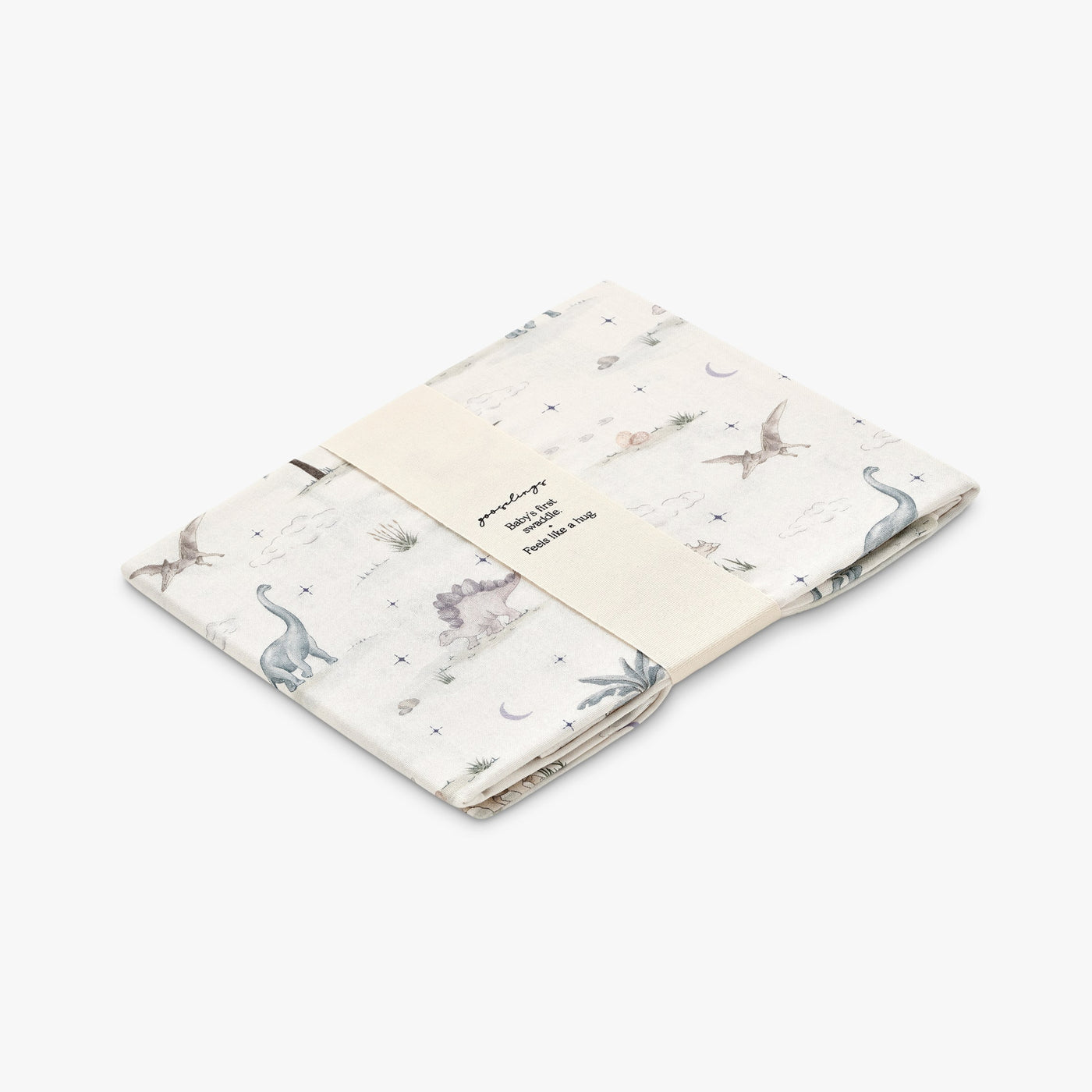 Dino Dreams Swaddle - Sage
