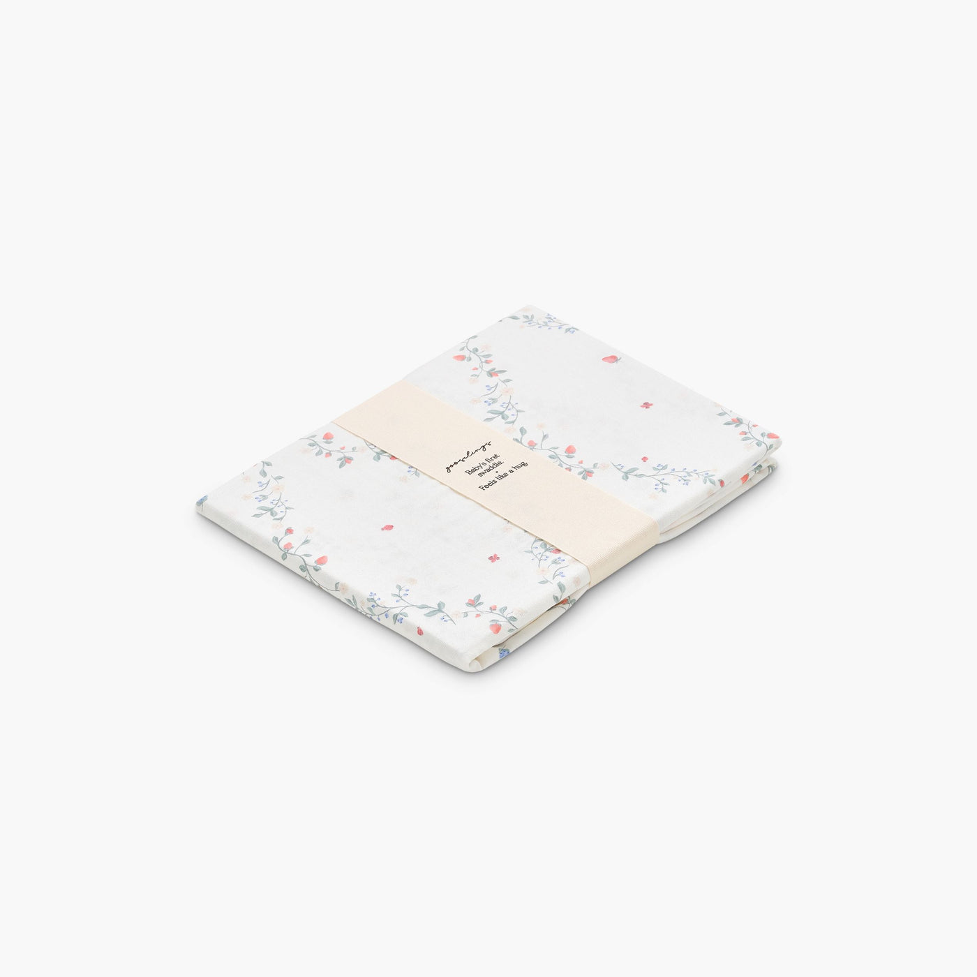 Botanical Berries Swaddle - Ivory