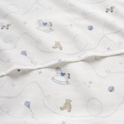 Little Toy Chest Swaddle - Ivory