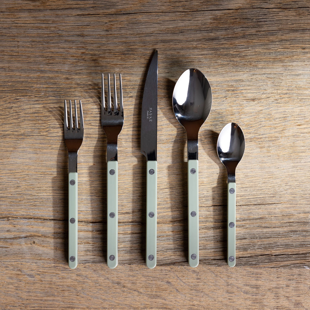 Bistrot Solid 5-Piece Flatware Set in Asparagus
