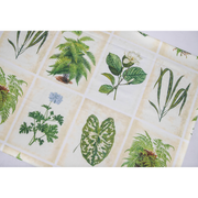 Botanical Print Rectangular Tablecloth