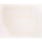 Daisy Placemat in White