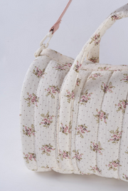 Embroidered Duffle Bag- Baby Breath