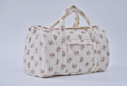 Embroidered Duffle Bag- Baby Breath