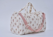 Embroidered Duffle Bag- Baby Breath