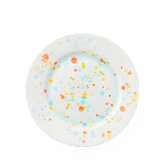 Seabed Blue Bread Rim Plate