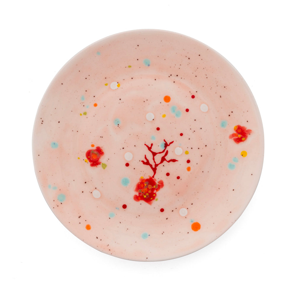 Seabed  Rose Dessert Coupe Plate