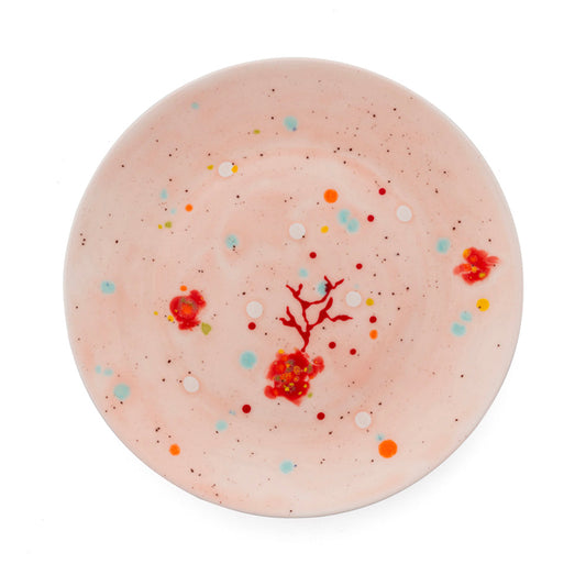 Seabed  Rose Dessert Coupe Plate