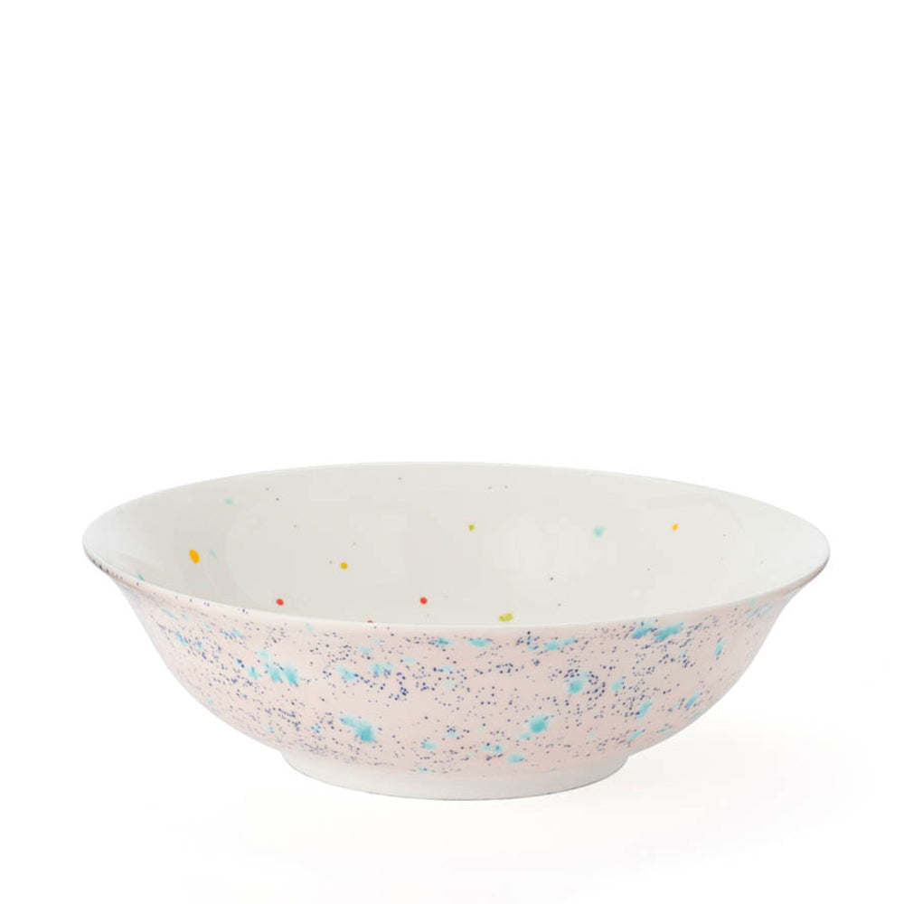 Seabed White Salad Bowl