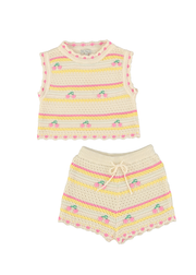 Paloma Vest and Shorts Set